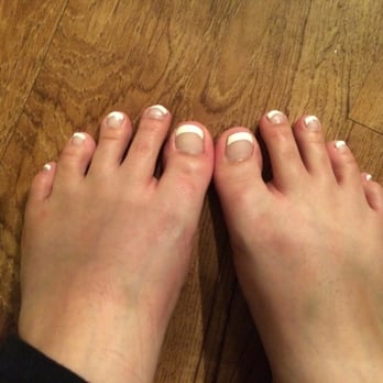 Viva Nail - French pedicure. - Nail Salons Near Me - College Station, Texas Viva Nail - French pedicure. - Nail Salons Near Me - College Station, Texas