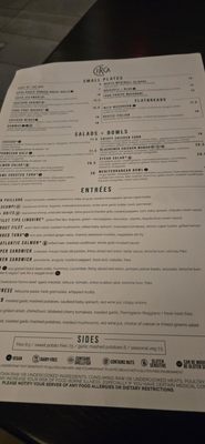 Menu photo 1 Circa at The Boro Tysons, VA