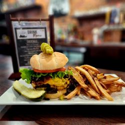Black Fork Bistro - The Kyle Ketz Burger - In loving memory of Kyle Ketz - $1 from every burger sold goes to the Kyle Ketz Memorial Scholarship Fund