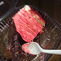 Red velvet crepe cake Red velvet crepe cake