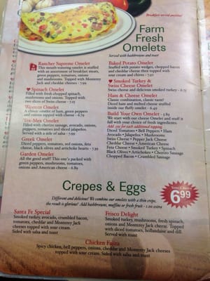 Menu photo 3 Eggbert's Bartlesville, OK