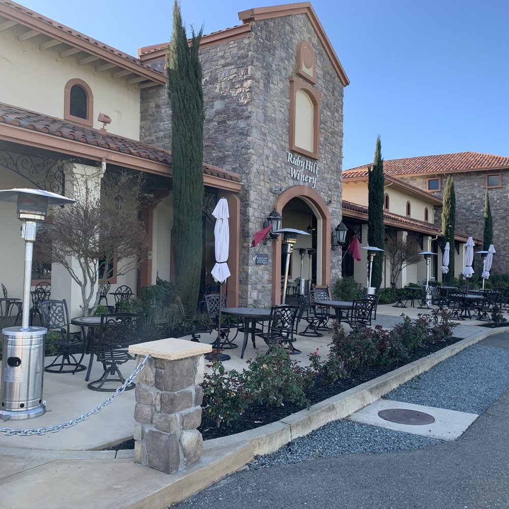 Ruby Hill Winery - Outside of Tasting Room - Wineries Near Me - Pleasanton, California