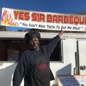 Yes Sir BBQ - The owner/ Cook of YES SIR BBQ - Food Trucks Near Me Yes Sir BBQ - The owner/ Cook of YES SIR BBQ - Food Trucks Near Me