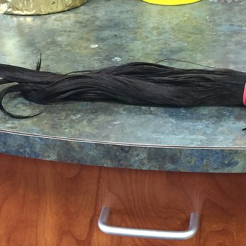 Hair Plus - The length Kim cut off. - Hair Salons Near Me - Milpitas, California