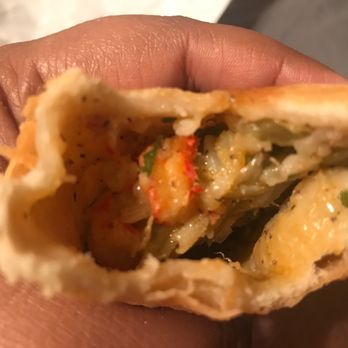Hanks Supermarket - Inside of crawfish pie - Beer, Wine & Spirits Near Me - New Orleans, Louisiana