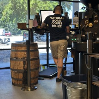 Kingship Brewing - Coffee bean separating - Coffee & Tea Near Me - Williamsburg, Virginia