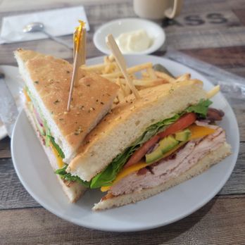Eggscellent - Pile high turkey sandwich w/fries - Breakfast & Brunch Near Me - Las Vegas, Nevada Eggscellent - Pile high turkey sandwich w/fries - Breakfast & Brunch Near Me - Las Vegas, Nevada