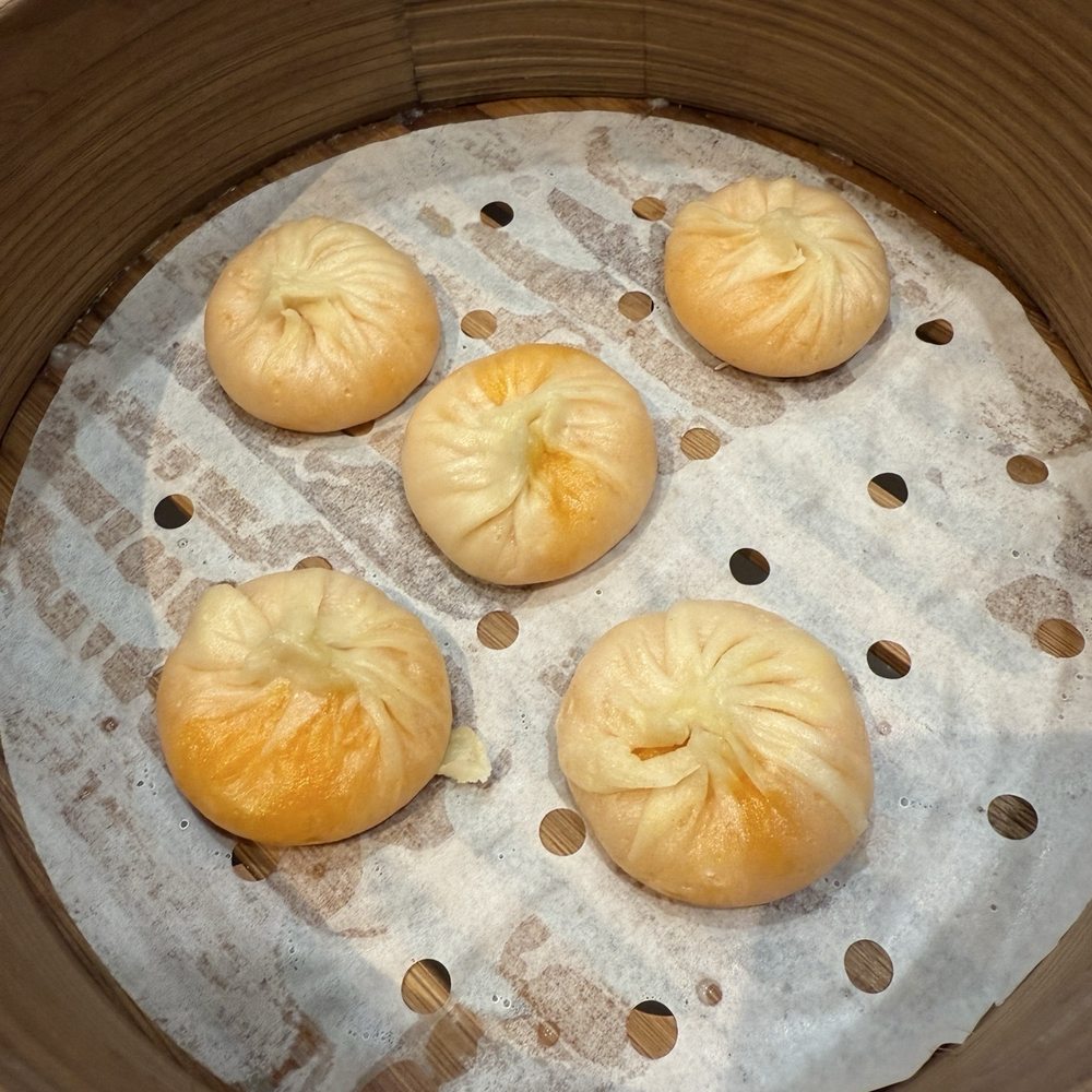 Thumbling - Salted Egg Custard Xiao Long Bao(5) - Shanghainese Near Me - West Covina, California Thumbling - Salted Egg Custard Xiao Long Bao(5) - Shanghainese Near Me - West Covina, California