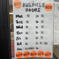 Flowers Bakery Discount - New hours