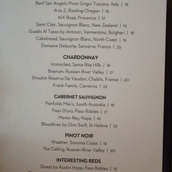 Javier's - Menu - wine - Mexican Near Me - Newport Coast, California Javier's - Menu - wine - Mexican Near Me - Newport Coast, California