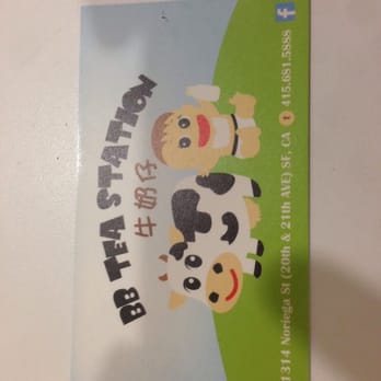 BB Tea  - Card - Bubble Tea Near Me - San Francisco, California