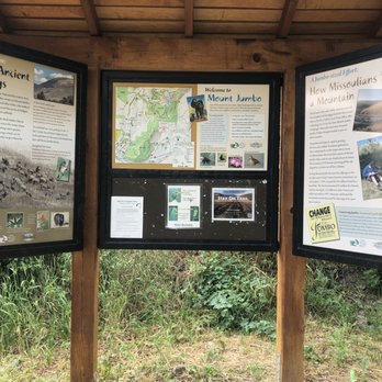Mount Jumbo - Trailhead sign - Hiking Near Me - Missoula, Montana