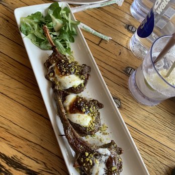Industry Kitchen - Grilled lamb Lollipops - American Near Me - New York, New York Industry Kitchen - Grilled lamb Lollipops - American Near Me - New York, New York