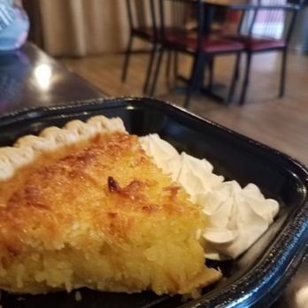 Scoot's BBQ - Coconut cream pie  OMG - Barbeque Near Me - Gloucester Point, Virginia