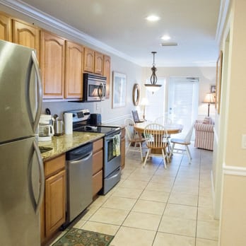 Minorga On the Key - Kitchen in one of the 2 Bedroom/ 1 Bathroom units - Vacation Rentals Near Me - Sarasota, Florida