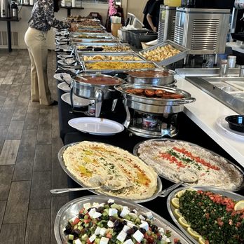 Tarbosh Mediterranean Restaurant - The photo does not do this service! - Mediterranean Near Me - El Cajon, California