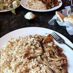 Chicken Shwarma Plate Chicken Shwarma Plate