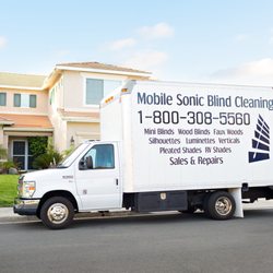 Mobile Sonic Blind Cleaning