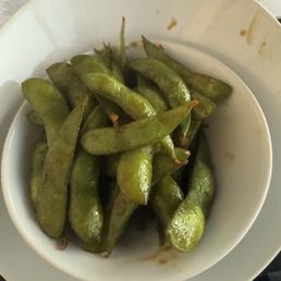 Garlic Edamame