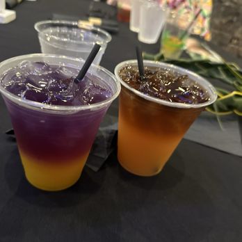 Toa Luau - Drinks! Nectar Valley and Mai Tai. 1 drink covered the cost of a drink. - Cultural Center Near Me - Haleiwa, Hawaii