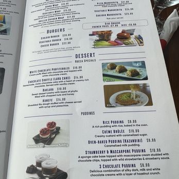 Rocca Cafe Lounge - Menu - Turkish Near Me - Brooklyn, New York