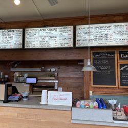 Captain Frosty's Fish & Chips - Menu