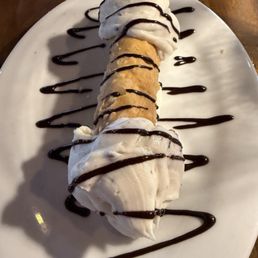 The biggest cannoli ever The biggest cannoli ever