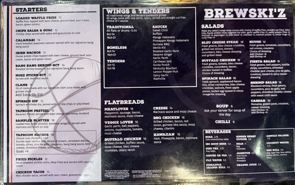 Menu photo 1 Brewski’z Bar & Grill Bolingbrook, IL Menu photo 1 Brewski’z Bar & Grill Bolingbrook, IL