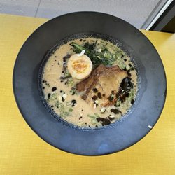 Mee Ramen - Black garlic Tonkotsu Ramen