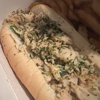 Cajun Crack'n - Worst lobster roll I've had ever - frozen chopped fish/lobster mix not worth the $22 - Seafood Near Me - Milpitas, California Cajun Crack'n - Worst lobster roll I've had ever - frozen chopped fish/lobster mix not worth the $22 - Seafood Near Me - Milpitas, California