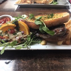 PR's Cafe - See? An actual steak on the steak sandwich.