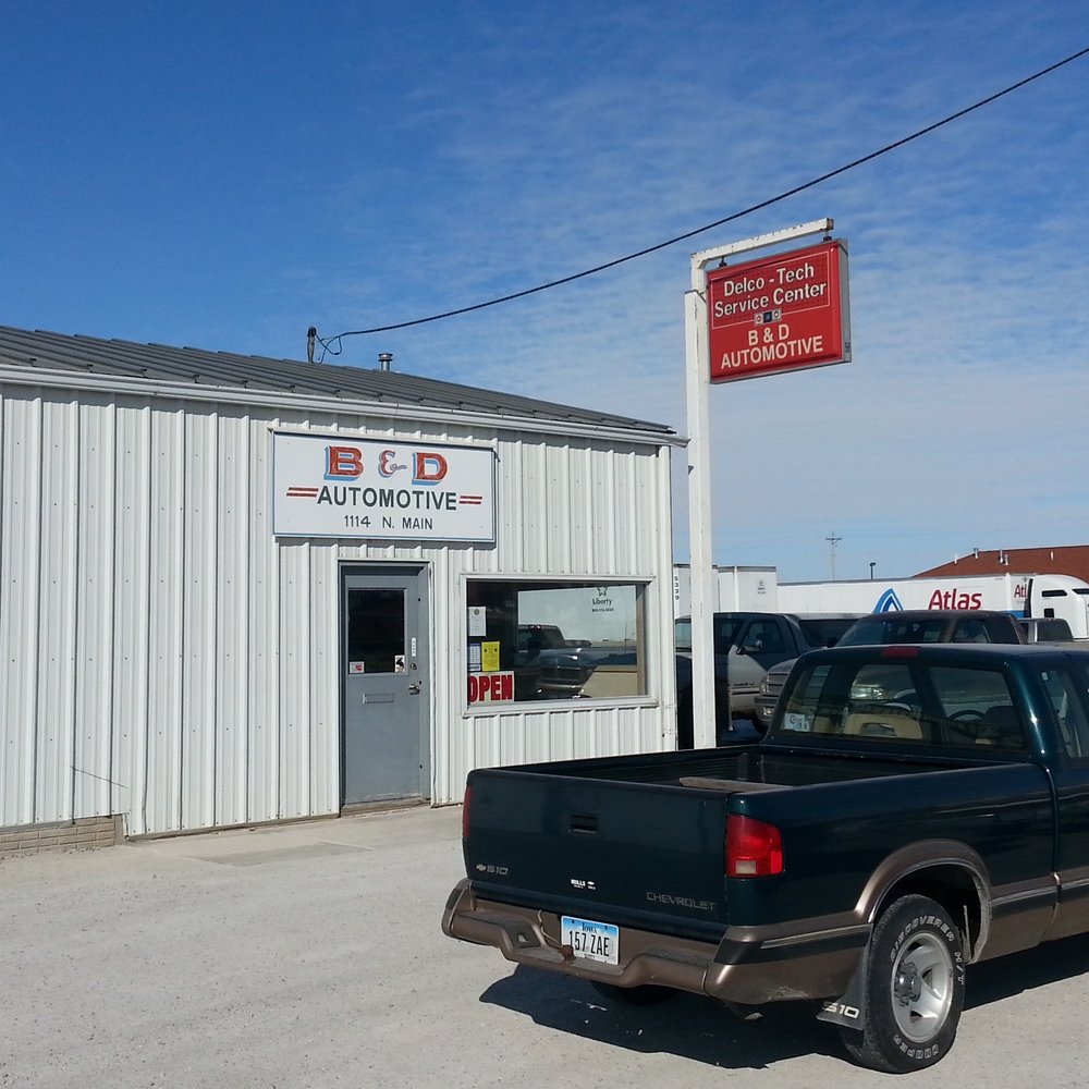 B & D Automotive Service - Auto Repair Near Me - Walcott, Iowa