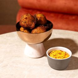 Markette - Signature Salt Cod Fritters at Markette in Chelsea