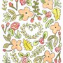Photo of Flower and Vine Design