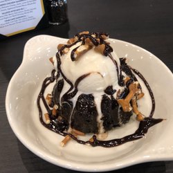 The Laughing Fox Tavern - Chocolate with ice cream.