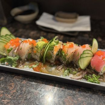 Tokyo Garden - Rainbow Roll - Sushi Bars Near Me - Downey, California