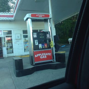 Applegate Station - a gas station with a gas pump in the foreground - Gas Stations Near Me - Applegate, California