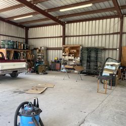 Rene's Auto Glass Service - Inside bay...