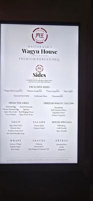 Menu photo 1 Master Kim's Wagyu House Las Vegas, NV Menu photo 1 Master Kim's Wagyu House Las Vegas, NV