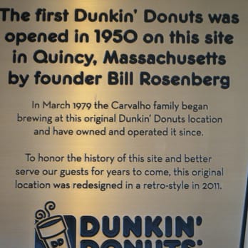 Dunkin' - Pretty cool. - Coffee & Tea Near Me - Quincy, Massachusetts Dunkin' - Pretty cool. - Coffee & Tea Near Me - Quincy, Massachusetts