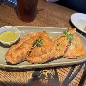 Mambo's Cafe - Buford - Empanadas beef and chicken - Peruvian Near Me - Buford, Georgia
