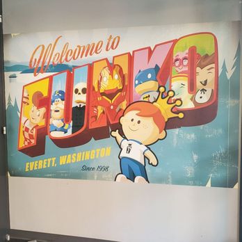Funko - Cute sign in the entry way. - Toy Stores Near Me - Everett, Washington Funko - Cute sign in the entry way. - Toy Stores Near Me - Everett, Washington