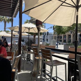 The Lab Collaborative - Outdoor bar height seating too! - New American Near Me - Oceanside, California