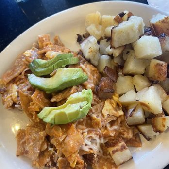 Chelly's Cafe - Red chilaquiles - Cafes Near Me - Palmdale, California