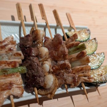 Kyuramen x TBaar - Yakitori set with extra chicken - Desserts Near Me - Arcadia, California Kyuramen x TBaar - Yakitori set with extra chicken - Desserts Near Me - Arcadia, California