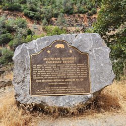 Mountain Quarries railroad bridge