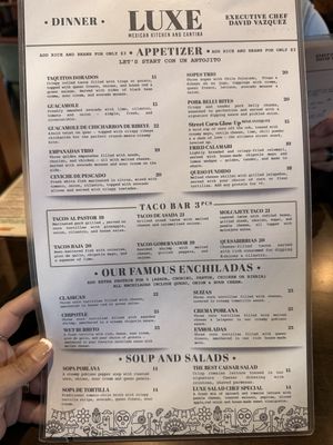 Menu photo 3 Luxe Kitchen & Cantina Rancho Cucamonga, CA