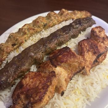 Golden Restaurant & Bakery - Golden Combo Kabob Plate - Mediterranean Near Me - Tempe, Arizona Golden Restaurant & Bakery - Golden Combo Kabob Plate - Mediterranean Near Me - Tempe, Arizona