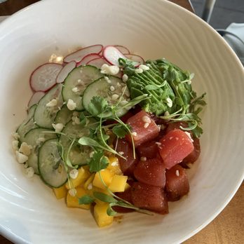 Earls Kitchen + Bar - Tuna poke bowl $18.75 - Canadian (New) Near Me - Woodbridge, Ontario