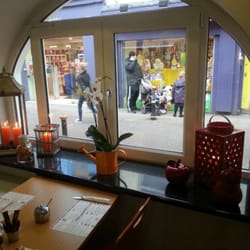 CoMix - Window view from inside of the Cafe